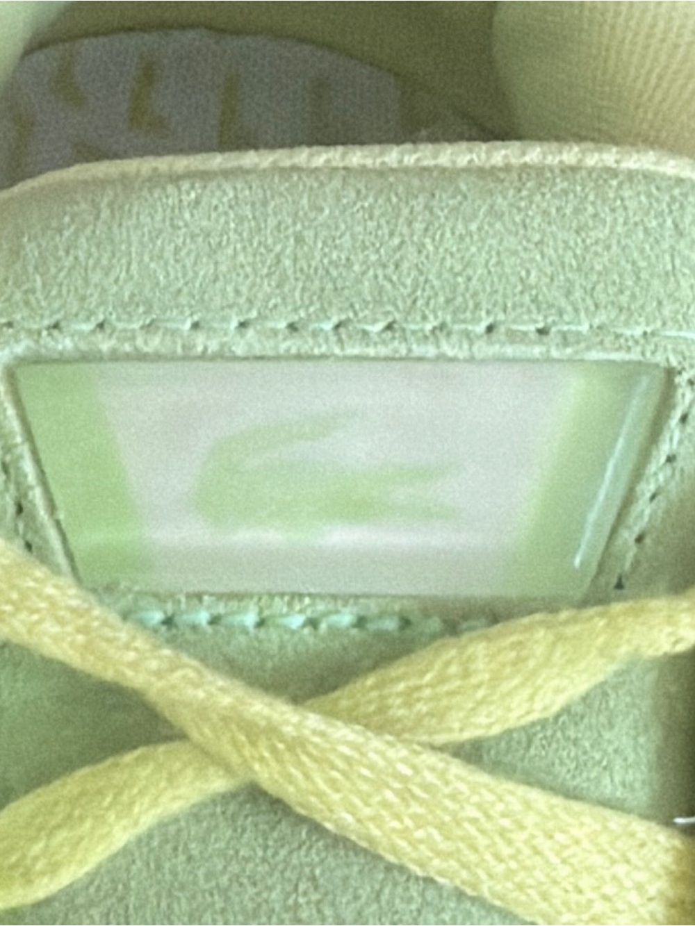 Lacoste STORM 96  Pastel Green & White Sport Sneaker Men’s size 10.5 NWT - Picture 9 of 16